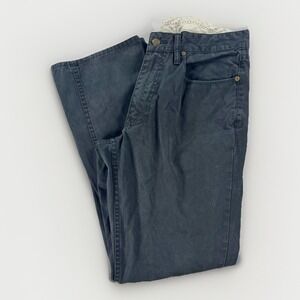 Polo Ralph Lauren Chino Pants Mens 33x32 Black Straight Cotton Casual